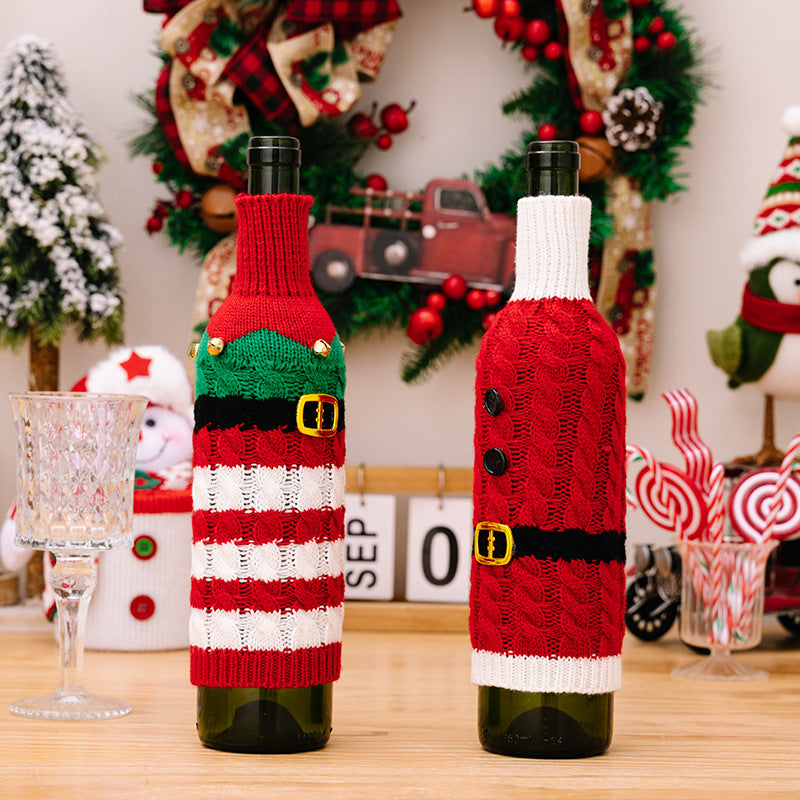 Santa & Elf Wine Sweaters