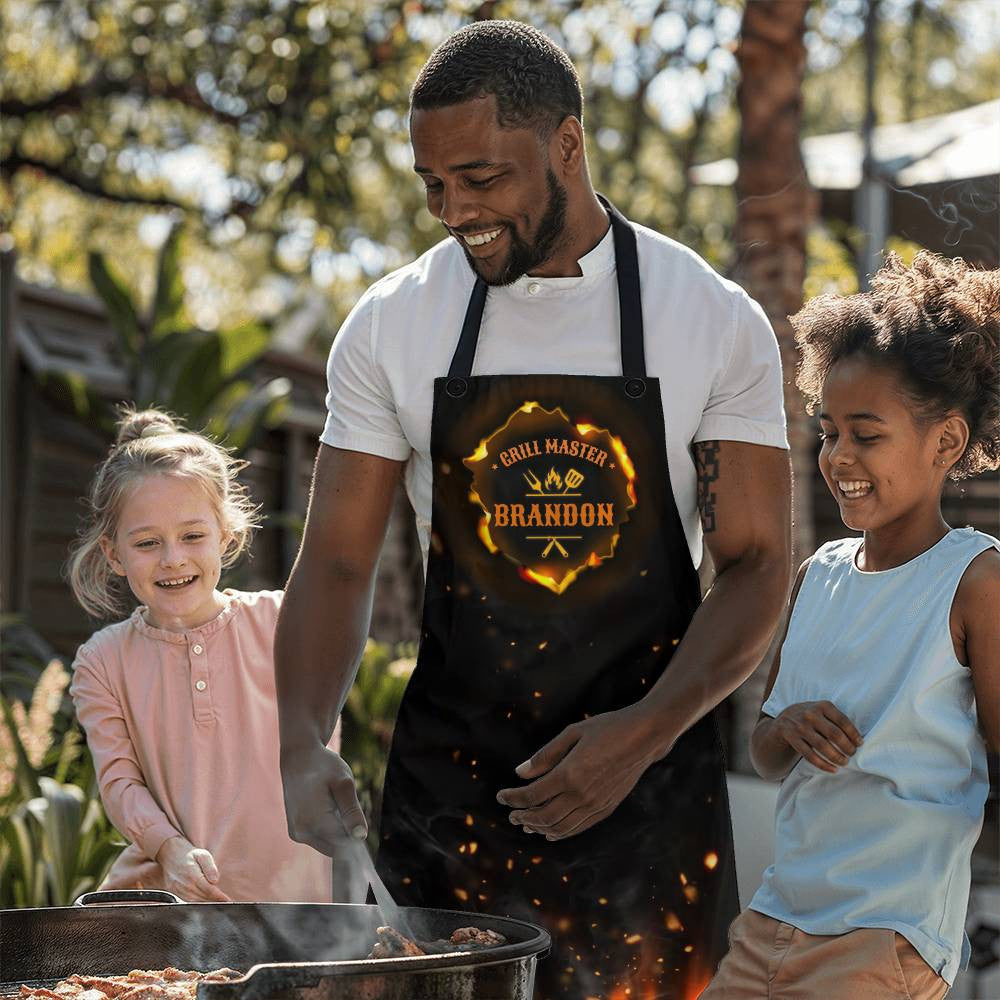 Personalized "Grill Master" Apron