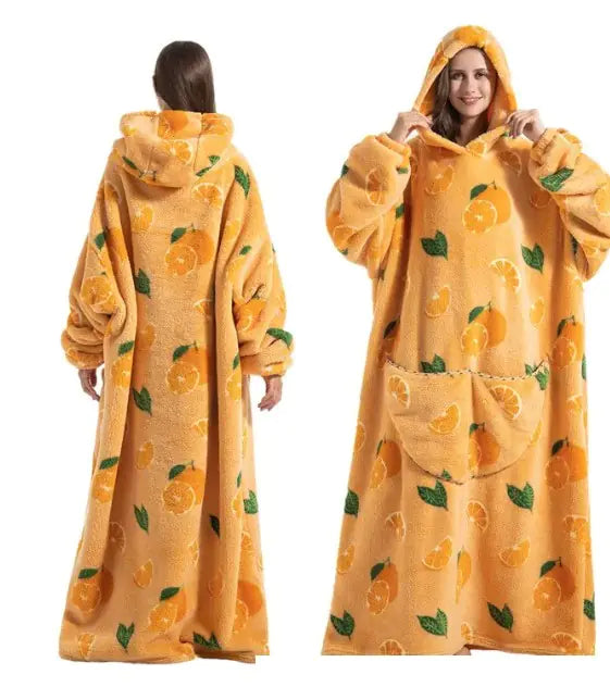 Plush Cozy Blanket Hoodie