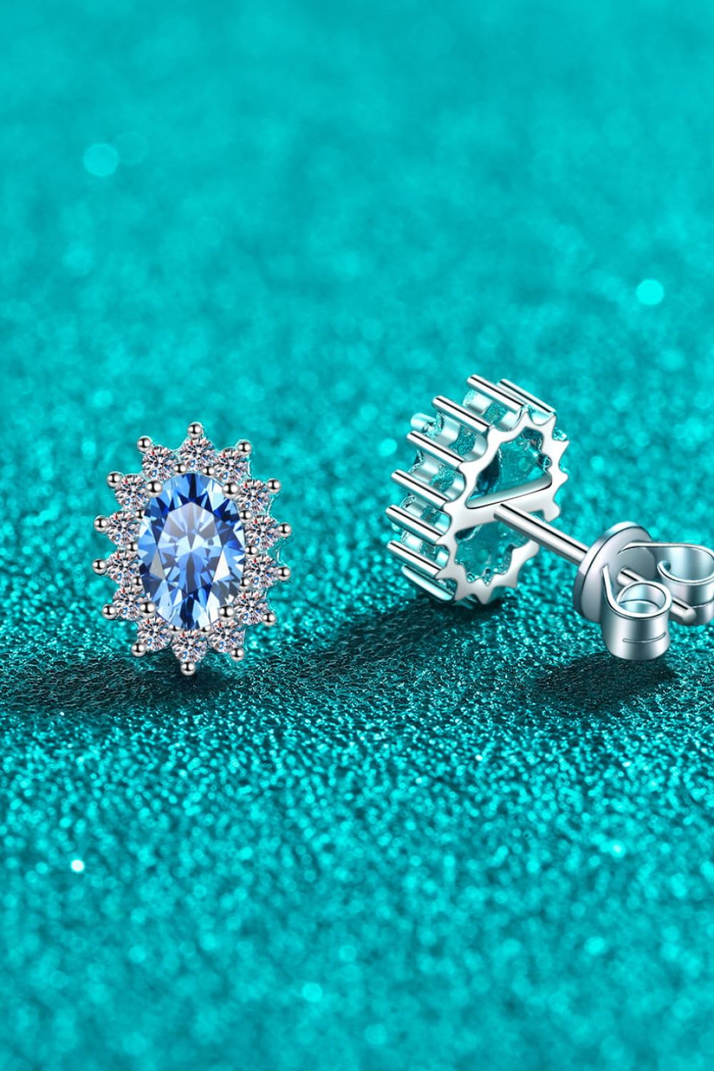 Frozen Brilliance Stud Earrings