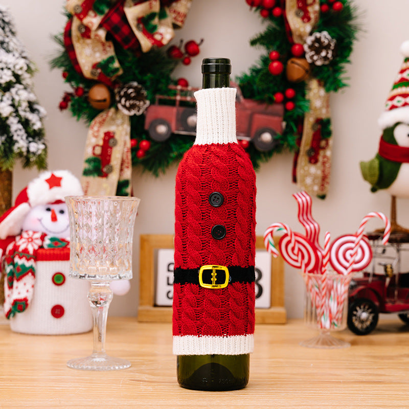 Santa & Elf Wine Sweaters