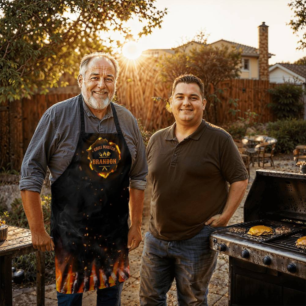 Personalized "Grill Master" Apron
