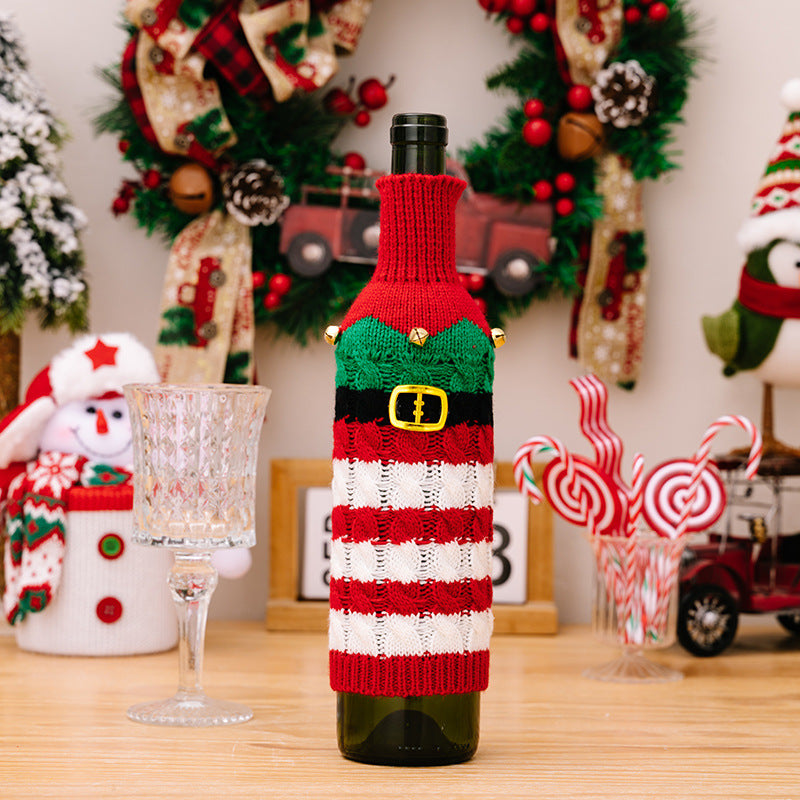 Santa & Elf Wine Sweaters