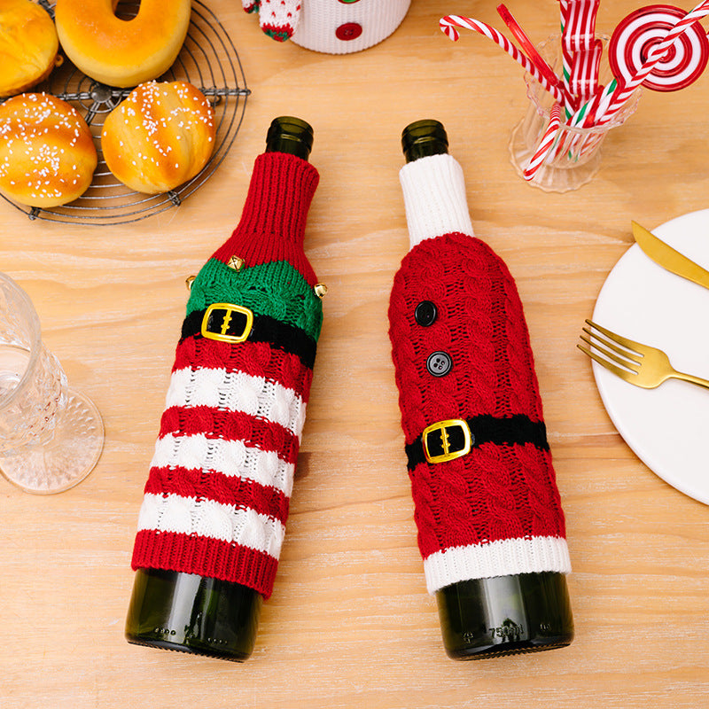 Santa & Elf Wine Sweaters