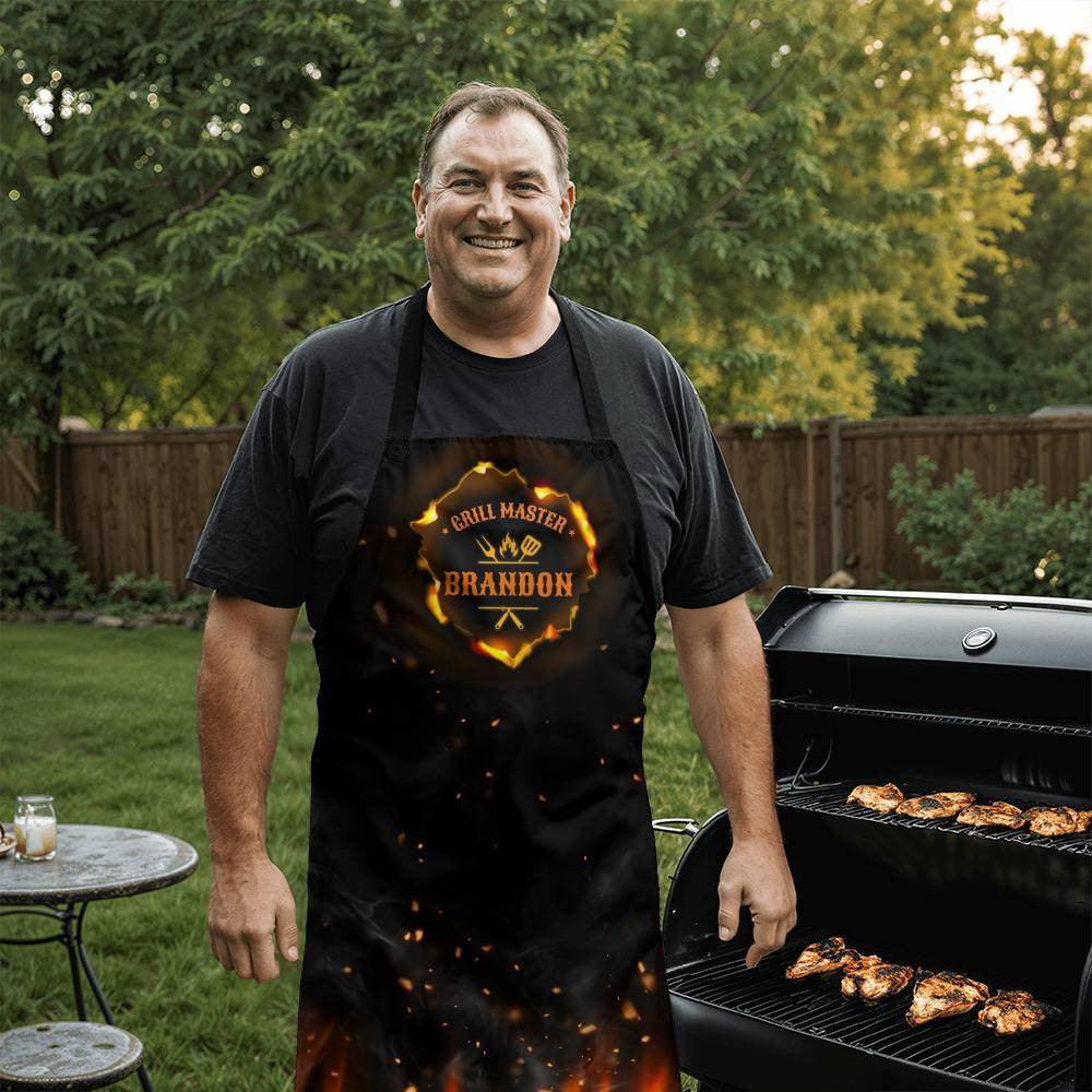 Personalized "Grill Master" Apron
