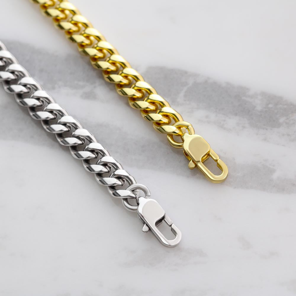 To My Son ∘ Suddenly a Man ∘ Cuban Link Chain