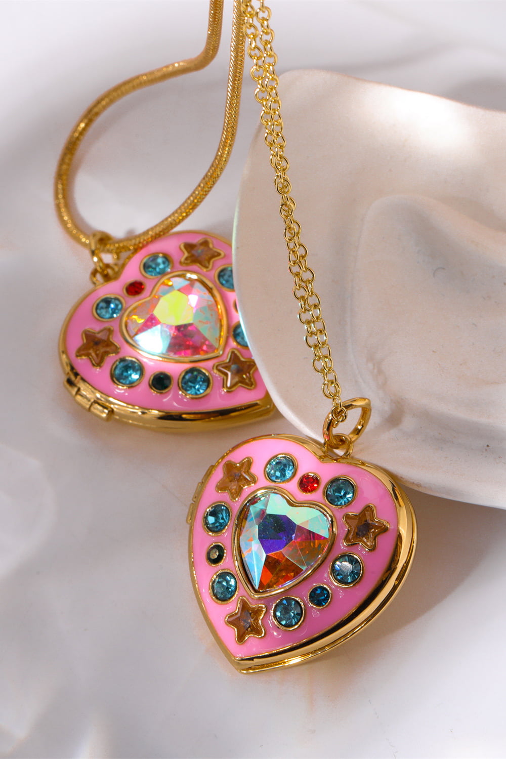 Sweet Moments Heart Locket Necklace