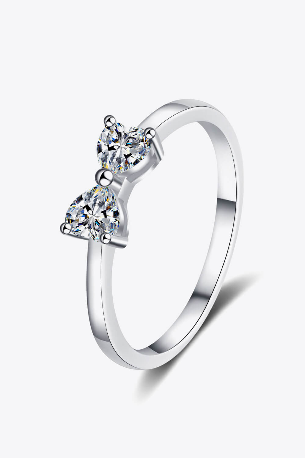 Cherished Bond Moissanite Ring