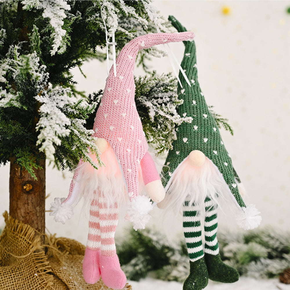 Glow-Up Gnome with Knit Hat & Dangly Legs