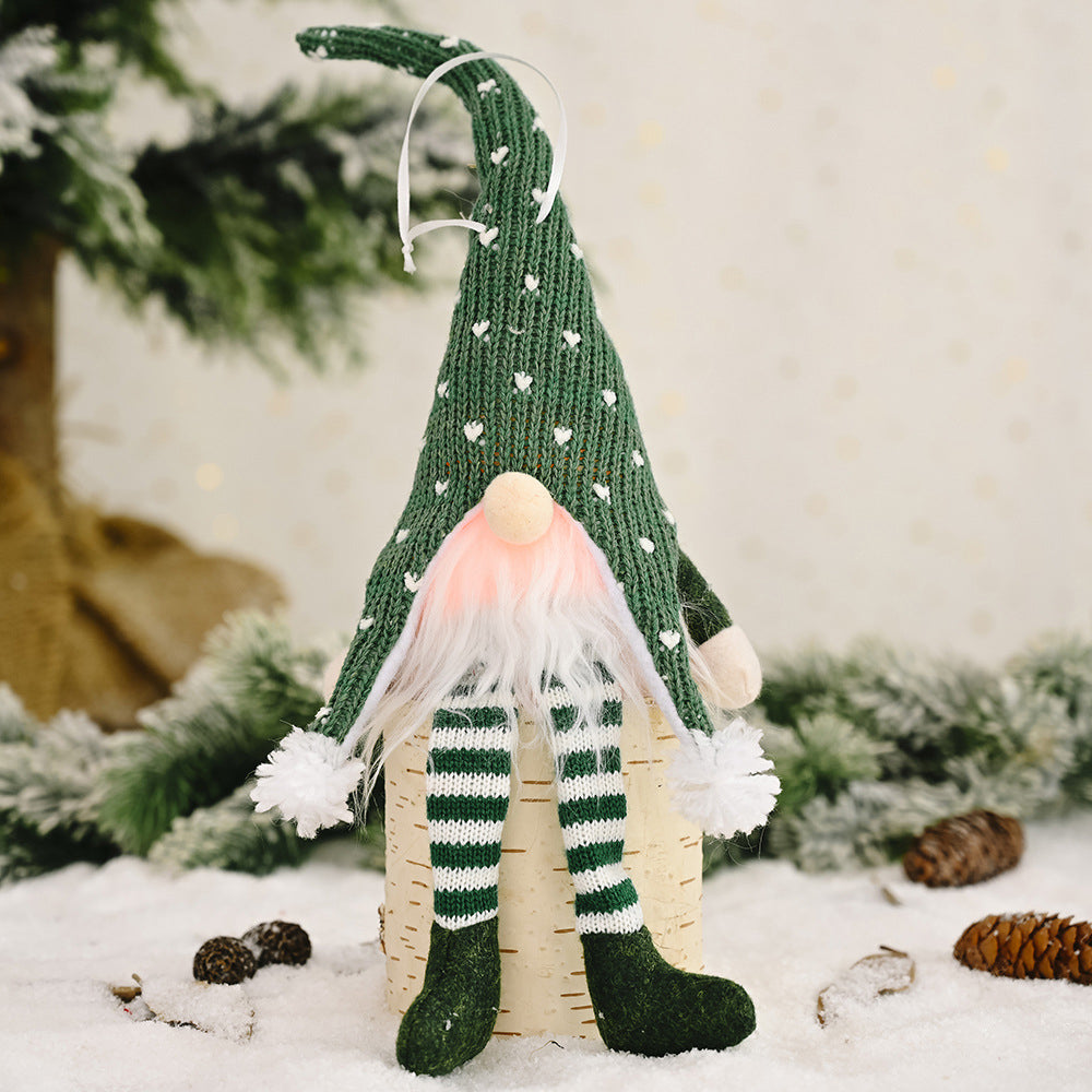 Glow-Up Gnome with Knit Hat & Dangly Legs