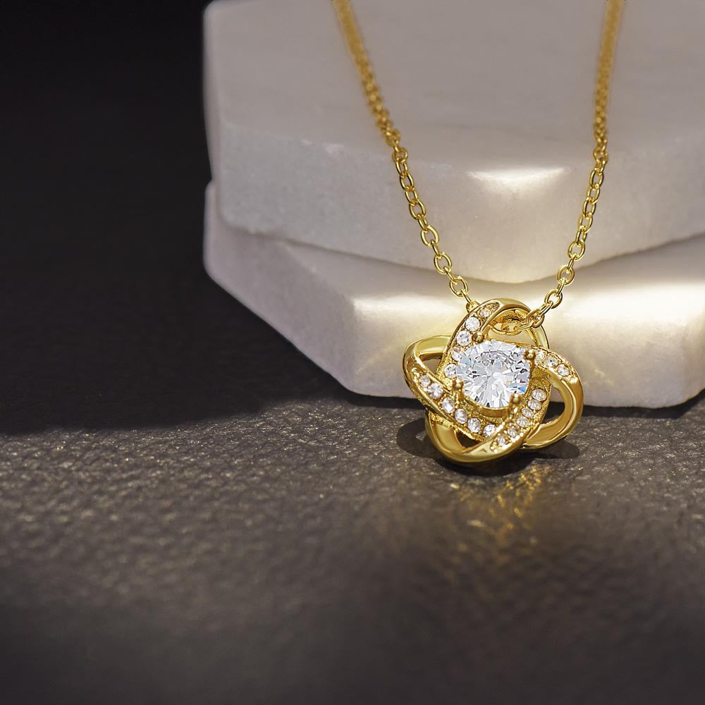 Soulmate ∘ Love You More ∘ Love Knot Necklace