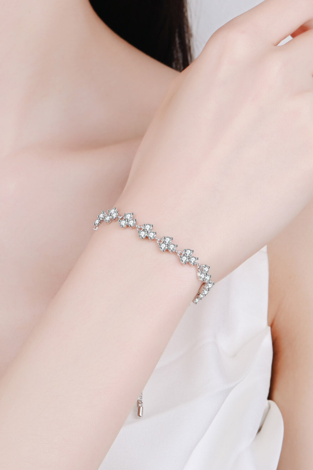 A Touch of Forever Moissanite Bracelet