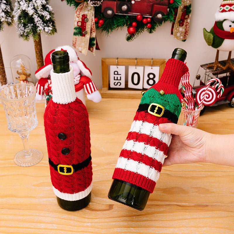 Santa & Elf Wine Sweaters