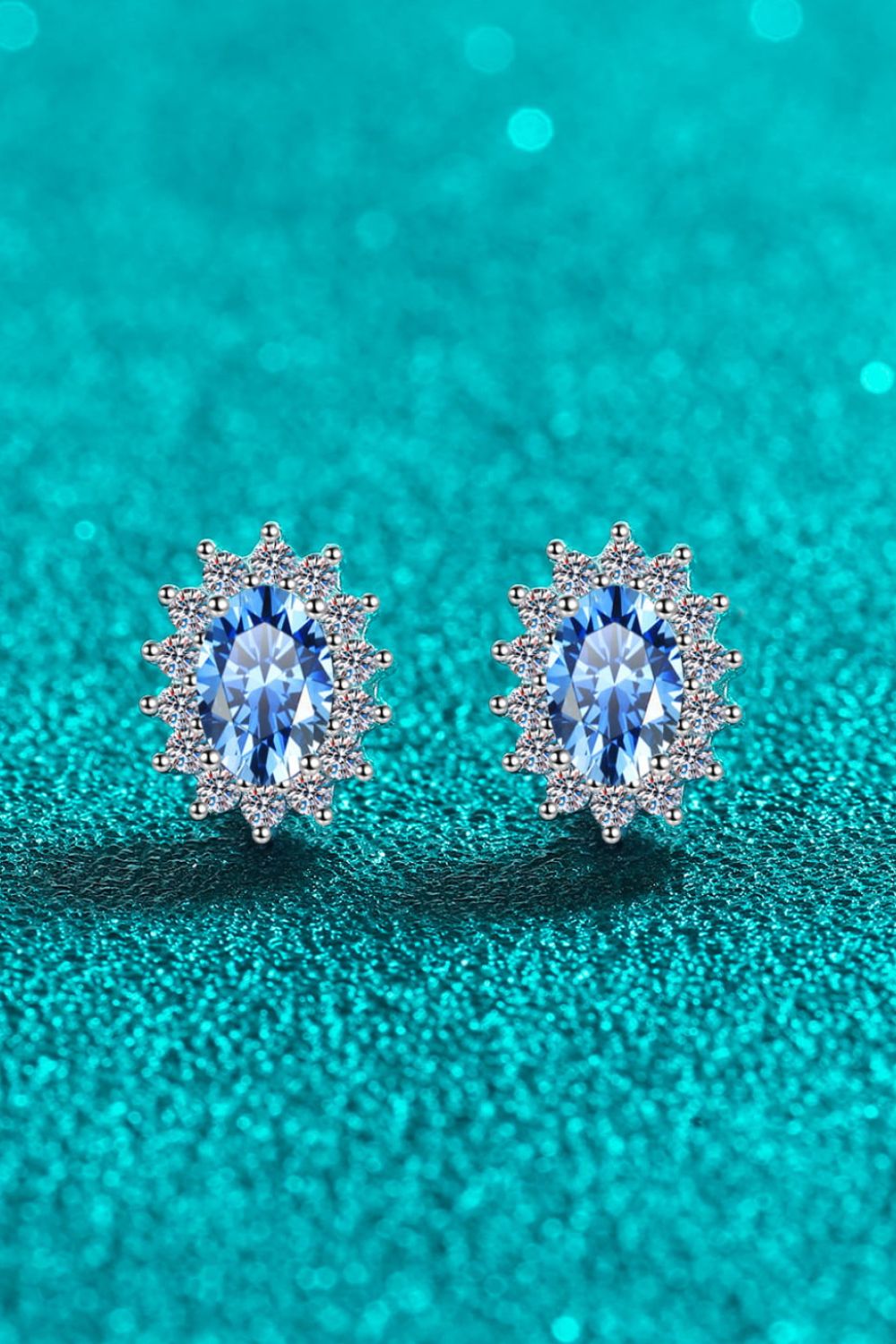 Frozen Brilliance Stud Earrings