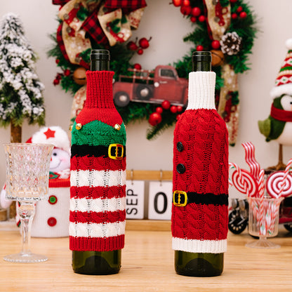 Santa & Elf Wine Sweaters