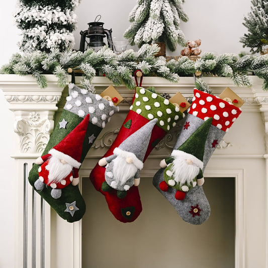 Gnome for the Holidays Christmas Stockings