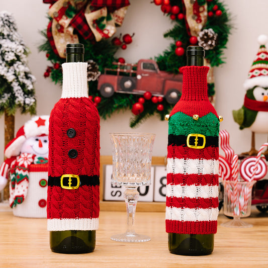 Santa & Elf Wine Sweaters