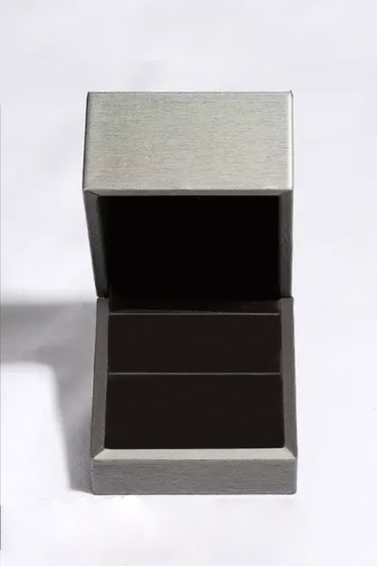 Minimalist Moissanite Side Stone Ring