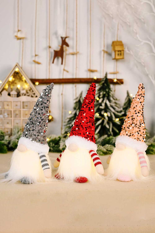 Cozy Glow Holiday Gnome Trio