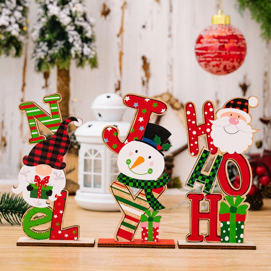 Holiday Cheer Christmas Ornament Pair