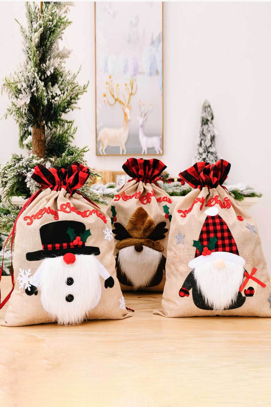 Christmas Character Gift Bag Trio