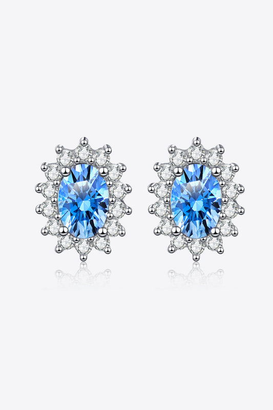 Frozen Brilliance Stud Earrings