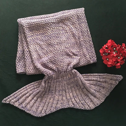 Enchanted Mermaid Tail Blanket