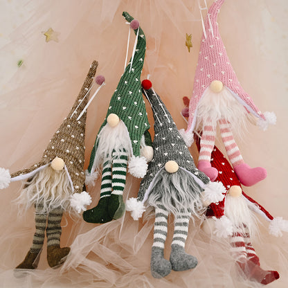 Glow-Up Gnome with Knit Hat & Dangly Legs