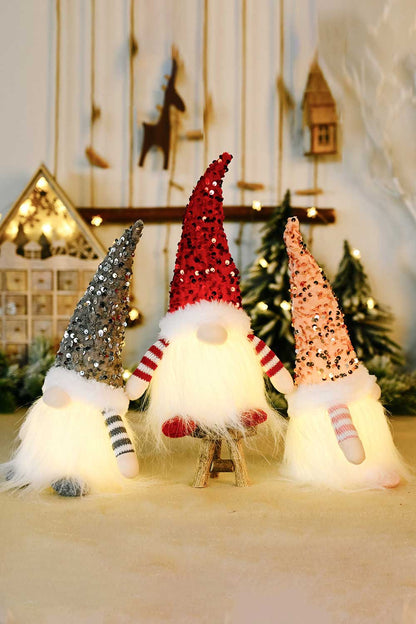 Cozy Glow Holiday Gnome Trio