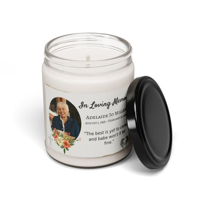 Customizable Remembrance Candle (Light Background)